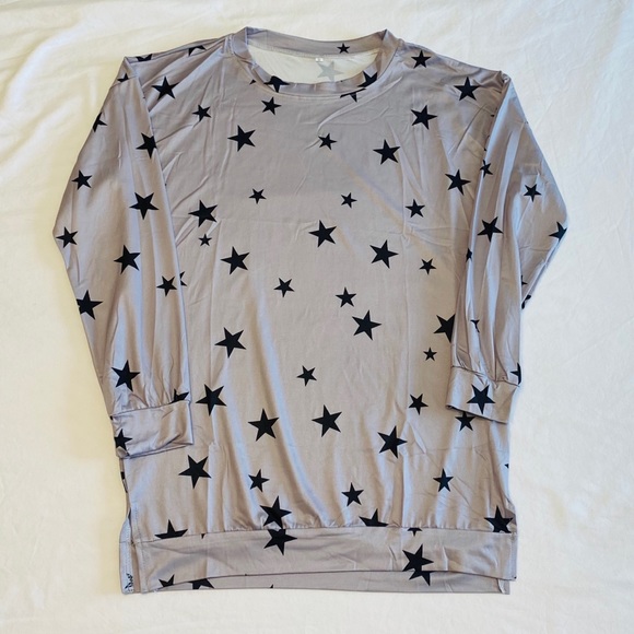 Cool and Comfy Relaxed Fit Long-sleeve Top - Picture 4 of 7